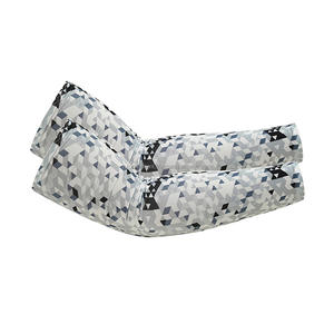 แขนเสื้อป้องกันแบบระเหิดพร้อมแขนผ้าทำจากผ้าไหมน้ำแข็งสำหรับเล่นกีฬาออกแบบได้ตามต้องการ - Product Image 1