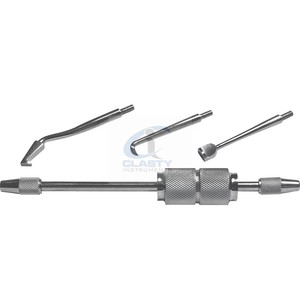 Outil de retrait de couronne dentaire Morrell automatique en acier inoxydable avec 3 embouts interchangeables de qualité chirurgicale pour pont dentaire - Product Image 4