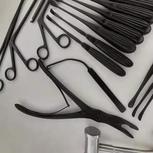 Juego de Instrumentos Quirúrgicos para Laminectomía de Alta Calidad, 35 Piezas, Estándar Alemán, Herramientas Ortopédicas Manuales para Columna Vertebral, Recubrimiento Negro, por Dentavex - Product Image 2