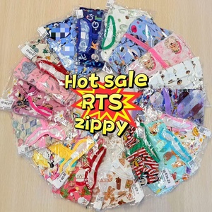 대나무 지퍼 파자마 도매 미스터리 박스 RTS 아동복 대나무 아기옷 RTS 캐릭터 프린트 - Product Image 5