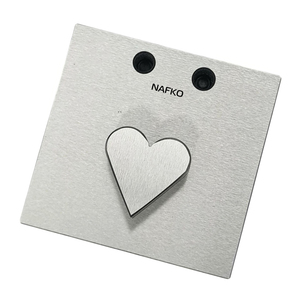 Cutter à disque en forme de cœur de haute qualité, poinçon unique de 25 mm, outil de fabrication de bijoux en acier inoxydable, fournitures pour la création artisanale - Product Image 1