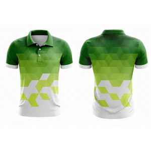 เสื้อโปโลพิมพ์ลายซับลิเมชั่นแฟชั่นฤดูร้อนสำหรับผู้ชายคุณภาพสูงสีสันสดใส น้ำหนักเบา ทันสมัย - Product Image 4