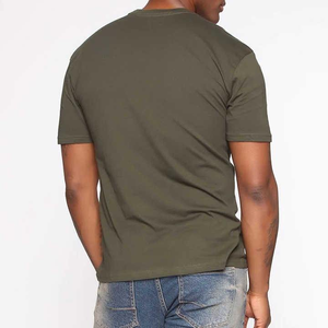 Camisetas Básicas al por Mayor para Empresas, con Cinta de Contraste en el Cuello, Color Personalizado, Pedidos al por Mayor - Product Image 3