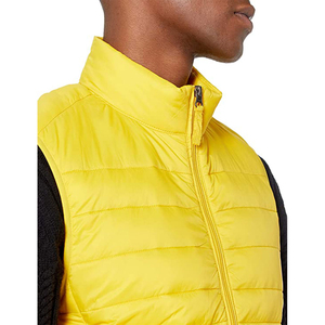 Custom Logo OEM Men's and Women's <b>Winter</b> Sleeveless Bomber Bubble Vest in New Style and Trend - Product Image 5