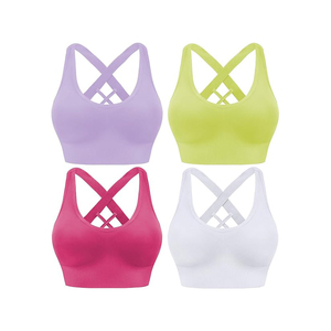Sujetador Deportivo Personalizado de Alta Calidad, Transpirable, de Secado Rápido, Resistente a Impactos, con Gran Soporte, de Poliéster/Nailon, para Yoga, Gimnasio y Running para Mujer - Product Image 6