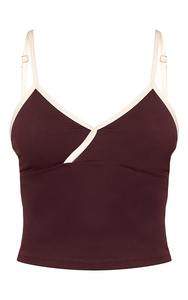 Custom Wholesale <b>Womens</b> Slim Fit Knitted Running Seamless Tank Top Solid Color Summer Breathable Tank Top - Product Image 5