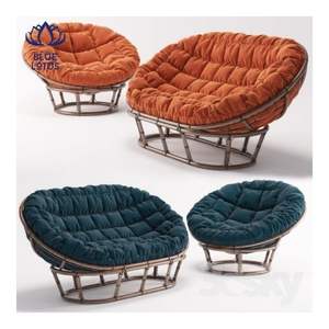 Silla Papasan BEST CHOICE 2026 con Estructura Ecológica y Cojín Suave para Relajarse, Sentarse y Leer, Ligera y Duradera - Product Image 5