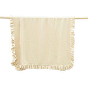 Manta de bebé con volantes de Vietnam, tejida 100% algodón, accesorios tejidos, ecológica, nueva, bonita, para primavera y otoño, 289g - 290g - Product Image 1