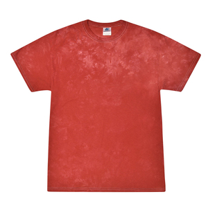 เสื้อยืดแขนสั้นผู้ชายลายไท-ได ทรงปกติ คอกลม สวมใส่สบาย ผ้าฝ้ายเจอร์ซีย์ถัก 100% สีดำเทา ลายพิมพ์ - Product Image 3