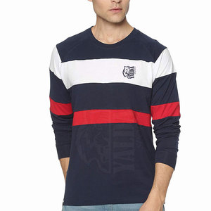 Camisetas ligeras de secado rápido 100% algodón para hombre, estampadas, a la moda, de bajo precio, de manga larga. - Product Image 4