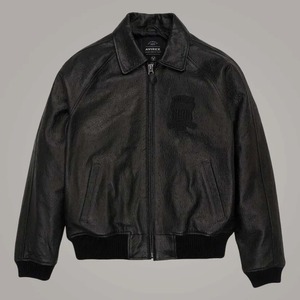 Chaqueta Cortavientos de Cuero Avirex Edición Limitada Negra - Product Image 1