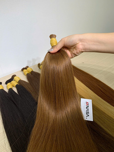 Top Selling 24Inch 100% Virgin Vietnamese Hair Extensions Bone Straight Shed-Resistant Super Double Drawn Super <b>Thick</b> Ends - Product Image 5