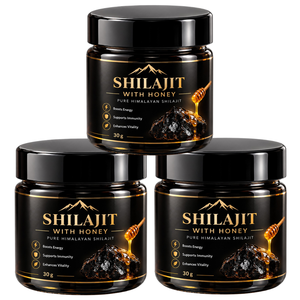Traditional 30g <b>Himalayan</b> <b>Shilajit</b> With Honey Combining Honey And <b>Shilajit</b> Resin Smooth Blend For Everyday Use & Energy Support - Product Image 1