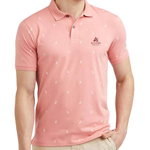 Camiseta Polo Cómoda para Hombre, Camiseta Polo de Secado Rápido para Hombre, Camiseta Polo Hecha de Algodón y Poliéster - Product Image 1