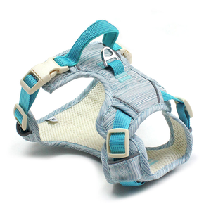 Arnés de malla reflectante OEM para perros, ajustable, de nailon, sin tirones, tipo chaleco para mascotas pequeñas y medianas, al por mayor - Product Image 2