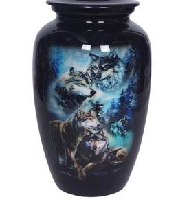 Urne funéraire classique en aluminium avec finition naturelle, urnes funéraires en métal, décoration intérieure, urne à cendres, vente chaude - Product Image 2