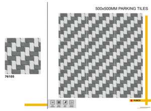 พื้นที่จอดรถภายนอกที่ทนทาน ขนาด 20x20 นิ้ว พัฒนาขึ้นเพื่อการติดตั้งที่แข็งแรง ทนทานต่อการใช้งานที่ต้องการความแข็งแรงสม่ำเสมอภายใต้สภาพแวดล้อมประจำวัน - Product Image 3
