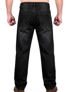 Jeans Clásicos de Invierno para Hombre, Estilo Vintage, Duraderos, de Algodón Elástico y Transpirable, Corte Regular, Fabricación en Masa, Logotipo Personalizado - Product Image 2