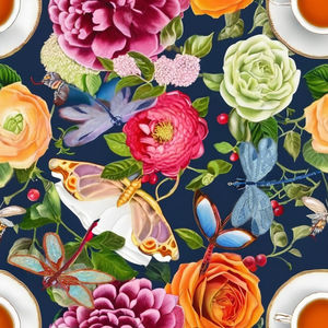 Servilletas de Cóctel de Lino Dragonfly – Servilletas Reutilizables 100% Lino Natural, Diseño Elegante Inspirado en la Naturaleza para Bar, Fiesta - Product Image 5