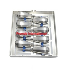 Elevadores con mango corto y bandeja, de acero inoxidable de alta calidad, material de grado médico, con certificación CE e ISO - Product Image 5