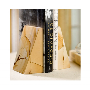 Sujetalibros Finley de mármol pulido a la venta a bajo costo - Product Image 4