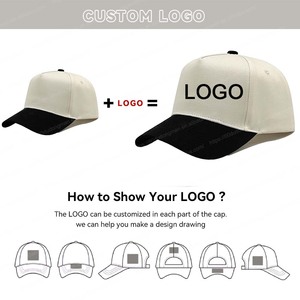 Custom Logo 3d Embroidery High Quality Mens Womens Sport Hats 5 Panel <b>Vintage</b> 2 Two Tone Gorras Baseball <b>Caps</b> - Product Image 2