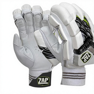 ZAP Royal Crown Cricket <b>Elite</b> Batting Gloves – Premium Comfort | Strong Finger Protection | Anti-Slip Grip | Pro Performance - Product Image 2