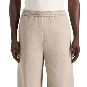 Mens Full Zip Hooded Tracksuit With Wide Leg <b>Trousers</b> Elastic Waist Open Hem Relaxed Two Piece Wholesale Custom OEM Apparel Sets - Product Image 6