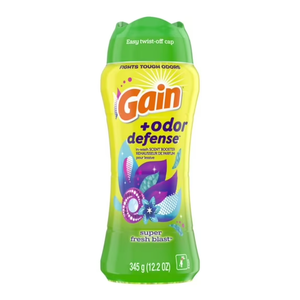 Gain + Odor Defense Perles de parfum à ajouter au lavage - Super Fresh Blast - 12,2 oz - Product Image 1