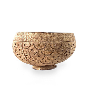 Plant holder <b>pot</b> <b>stand</b> outdoor indoor flower <b>pots</b> for sale sustainable coconut shell planter - Product Image 2