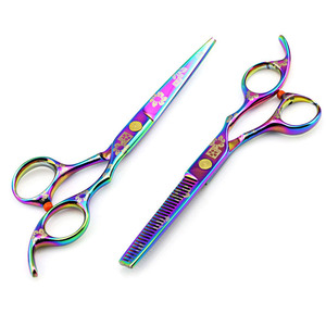 2026 Professional 4cr13 Stainless Steel Straight Right Handed <b>Barber</b> Scissors Sharp <b>Blade</b> Salon Beauty Hair Cutting Scissors - Product Image 2