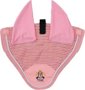 Best Quality Mesh Horse <b>Fly</b> Veil Soft Cotton Horse Ear Bonnet Custom Ear <b>Net</b> Wholesale Equestrian Riding OEM Supply - Product Image 6