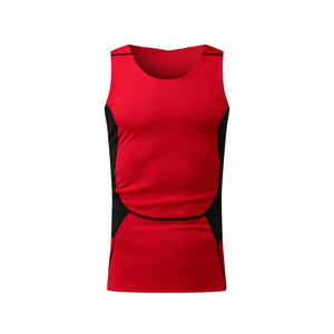 Débardeur décontracté en maille respirante pour homme, coupe ample, sans manches, pour la gym, le fitness, l'entraînement au basketball - Polyester/Coton, séchage rapide - Product Image 4