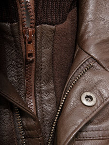 Fashion Brown Belted Distressed Leather <b>Coat</b> for <b>Men</b> Premium Nappa Leather <b>Long</b> Trench Style Winter Jacket - Product Image 4