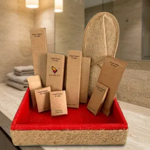 Set de Amenidades Ecológicas para Habitaciones de Huéspedes, Kit de Hospitalidad Premium, Artículos de Aseo Sostenibles, Esenciales para Baños de Hoteles - Product Image 5