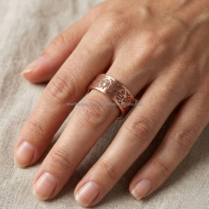 Joyería Devocional Bio Magnética al por Mayor • Anillo Unisex Budista Esotérico Ajustable - Product Image 4