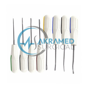 ชุดอุปกรณ์ยกฟัน 8 ชิ้น |   เครื่องมือยกโคนรากฟันสแตนเลสแบบ PDL |   เครื่องมือถอนฟันสำหรับการผ่าตัดช่องปากที่ได้รับการรับรองมาตรฐาน CE - Product Image 6