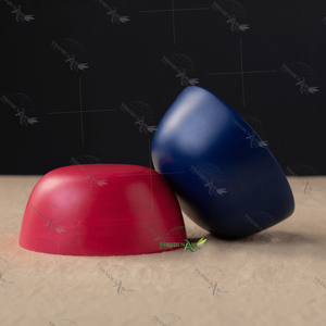 Bol en bambou personnalisé écologique pour les réglages de table Caractéristique décorative jetable pour la maison rustique - Product Image 2
