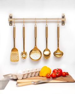 Decorative Brass Tea Spoon for Elegant <b>Table</b> Serving <b>Small</b> Brass spoon perfect enterprises - Product Image 6