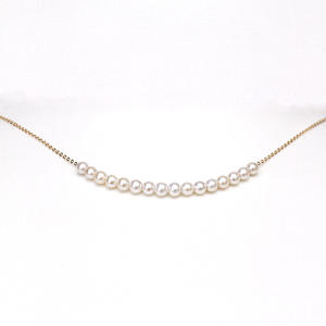 Collar de Perlas Barrocas de Agua Dulce de 3-4 mm con Cadena de Clavícula con Colgante de Corazón Retro, Diseño de Nicho de Lujo Ligero - Product Image 5