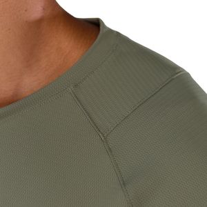Men's Olive <b>Green</b> Performance T Shirt Lightweight Athletic Fit Training Workout Fitness Sportswear Clothing - Product Image 3