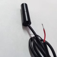 Laser Hijau Ismartlaser Baru 12x40mm Sudut Kipas 60° 520nm <5mW Harga Kompetitif Fokus Beam 500mm Focal 3V-5V Pointer Leveling