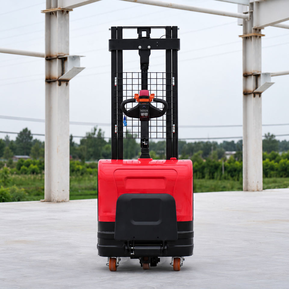 Electric Hydraulic Pallet Stacker 1.5T 3T 4m Lifting Height Electric ...