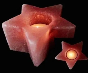 เชิงเทียนและโคมไฟเกลือหิมาลัยรูปสัตว์ ทำมือ เป็นมิตรกับสิ่งแวดล้อม ขายส่งโดยตรง ของตกแต่งบ้านใหม่ - Product Image 3