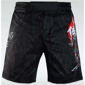 MMA Fight <b>Shorts</b> for Men BJJ Boxing <b>Grappling</b> Four-Way Stretch Lightweight - Product Image 2