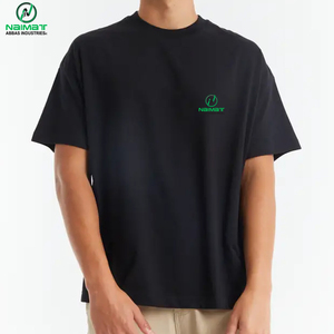 เสื้อยืดผู้ชายผ้าฝ้ายแท้ 100% สไตล์ลำลอง ขายส่ง เสื้อถักคุณภาพสูง ทรงหลวม ผ้าฝ้ายนุ่ม ลายทอ ปรับแต่งได้ เป็นมิตรกับสิ่งแวดล้อม - Product Image 1
