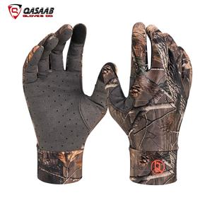 Tres cortes dedos transpirables antideslizantes camuflajes caza junglas-impresiones guantes de pesca en Qasaabco - Product Image 6