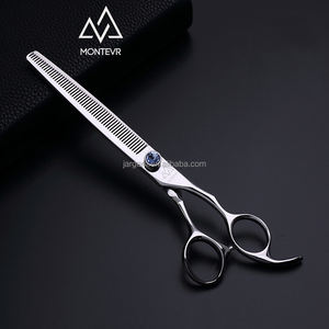 JARGEM Ensemble de ciseaux de toilettage classiques pour animaux de compagnie Ciseaux de toilettage pour animaux de compagnie tranchants de 7.5 pouces Ciseaux de toilettage pour chiens en acier japonais - Product Image 1