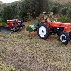 Potente Tractor Compacto Usado Fiat de 70HP para Granja y Huerto con Cargador Frontal, Motor, Bomba de Engranajes y Rodamientos - Product Image 2