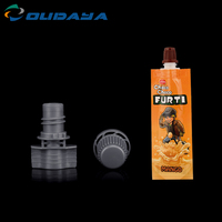 Boquilla de Succión de Plástico de Color Personalizado de 8.2mm, Tapa para Bolsa de Bebidas